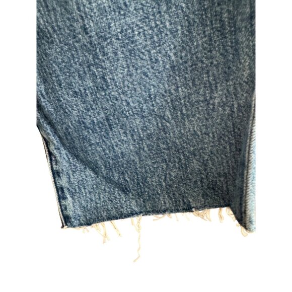 J Brand Ruby High-Rise Crop Jeans Women’s Size 31 Satellite Blue Raw Hem 100% Co - Picture 9 of 9